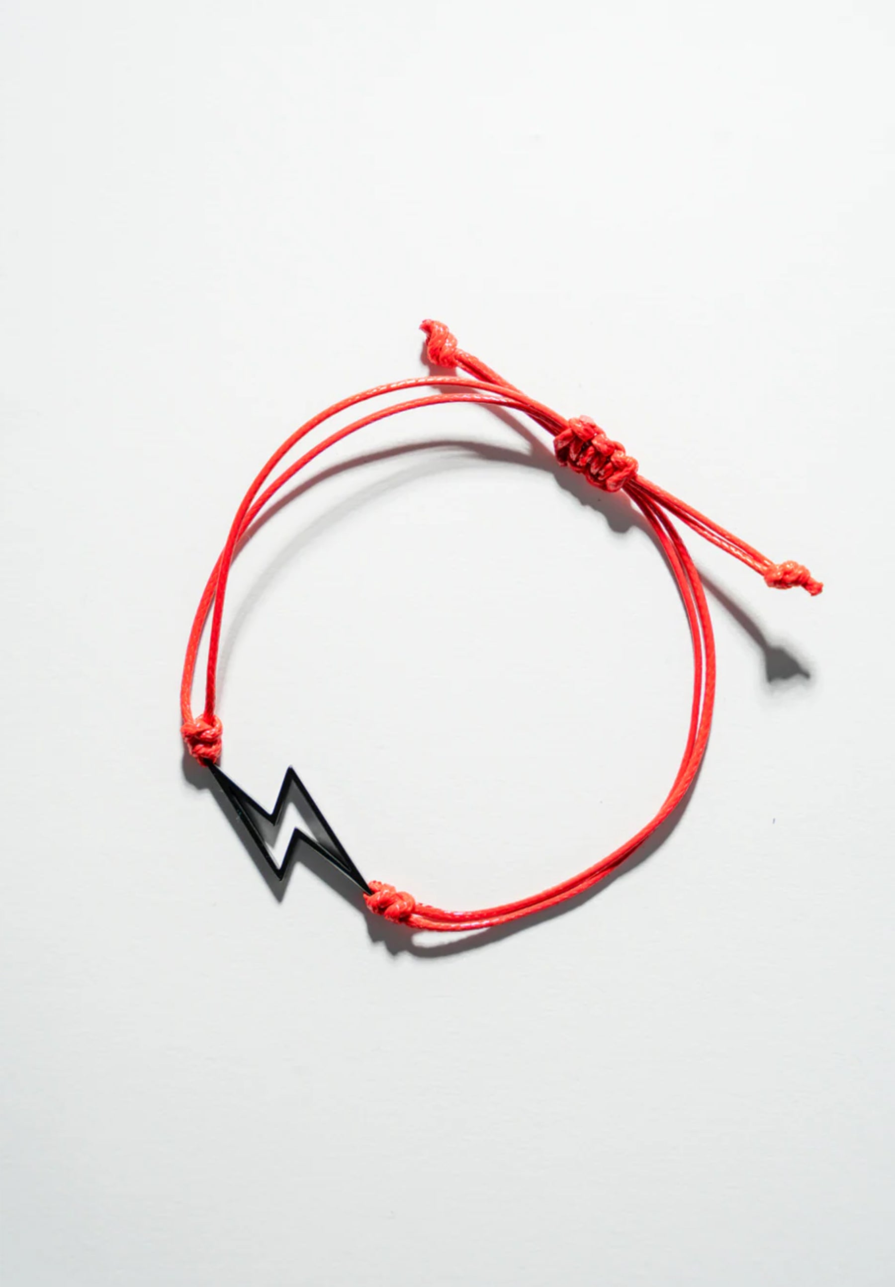 Mayan top Red/Black Rope Bracelet