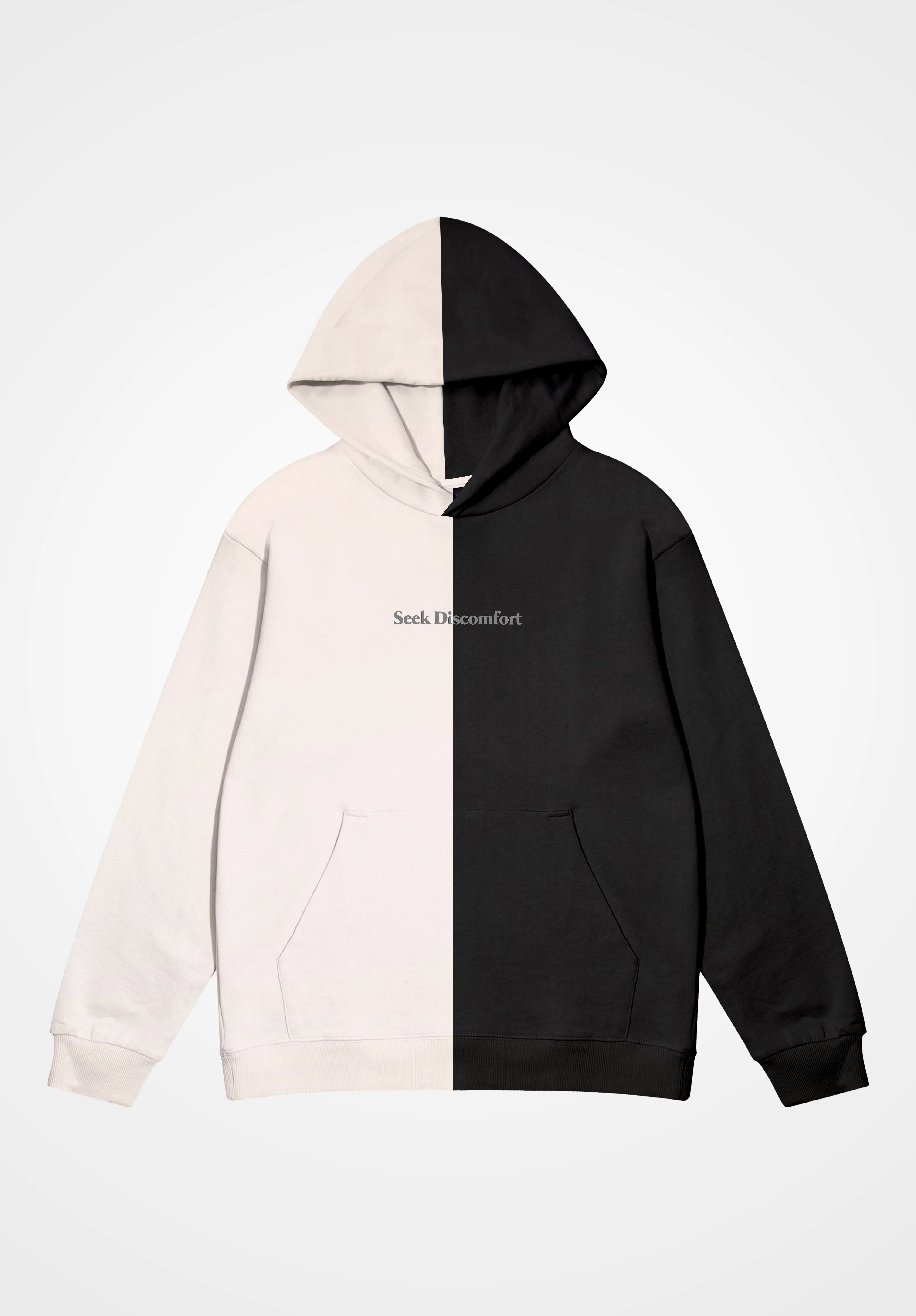 Black Split Seeker Hoodie