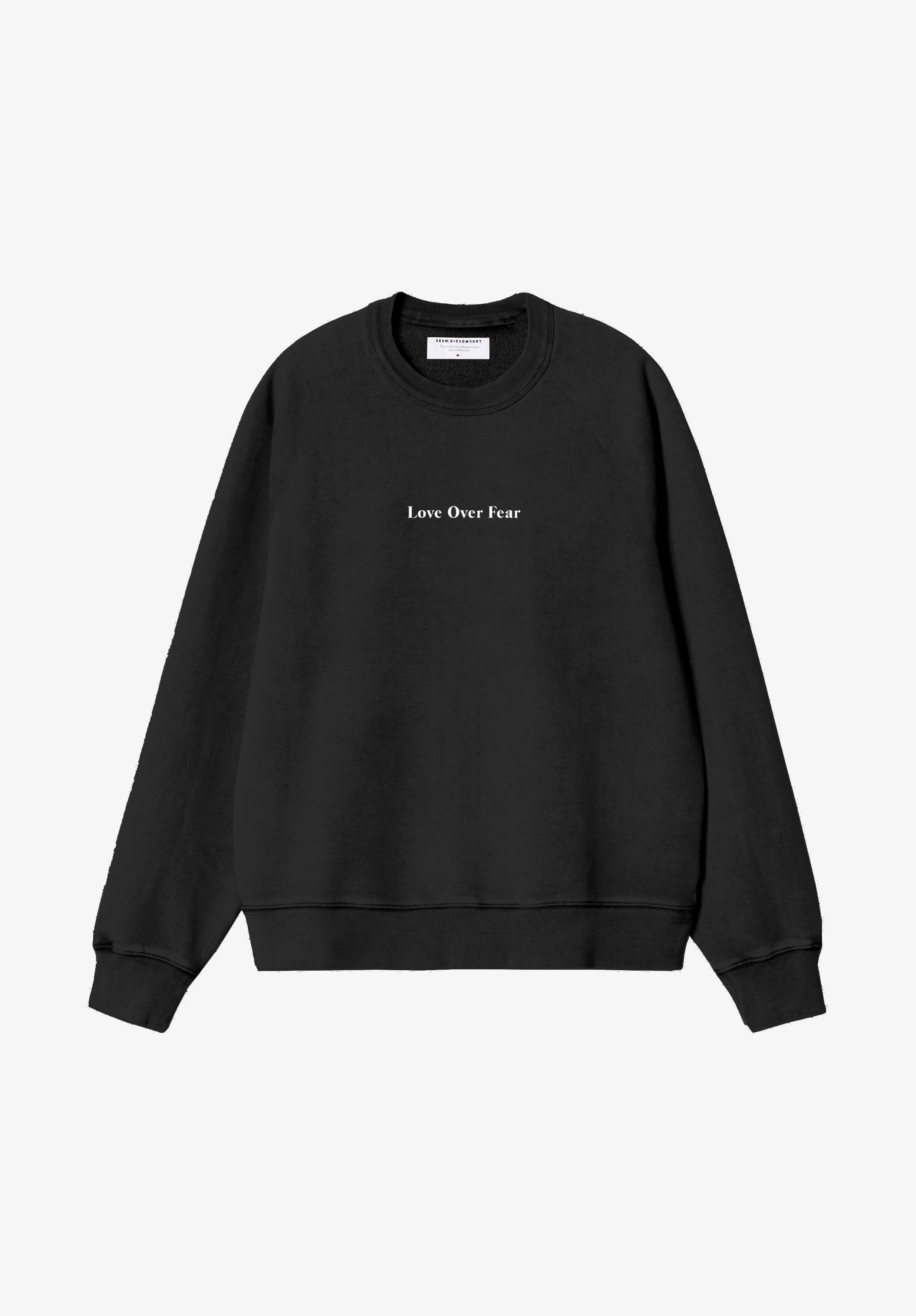 Black Love Over Fear' Essential Sweatshirt