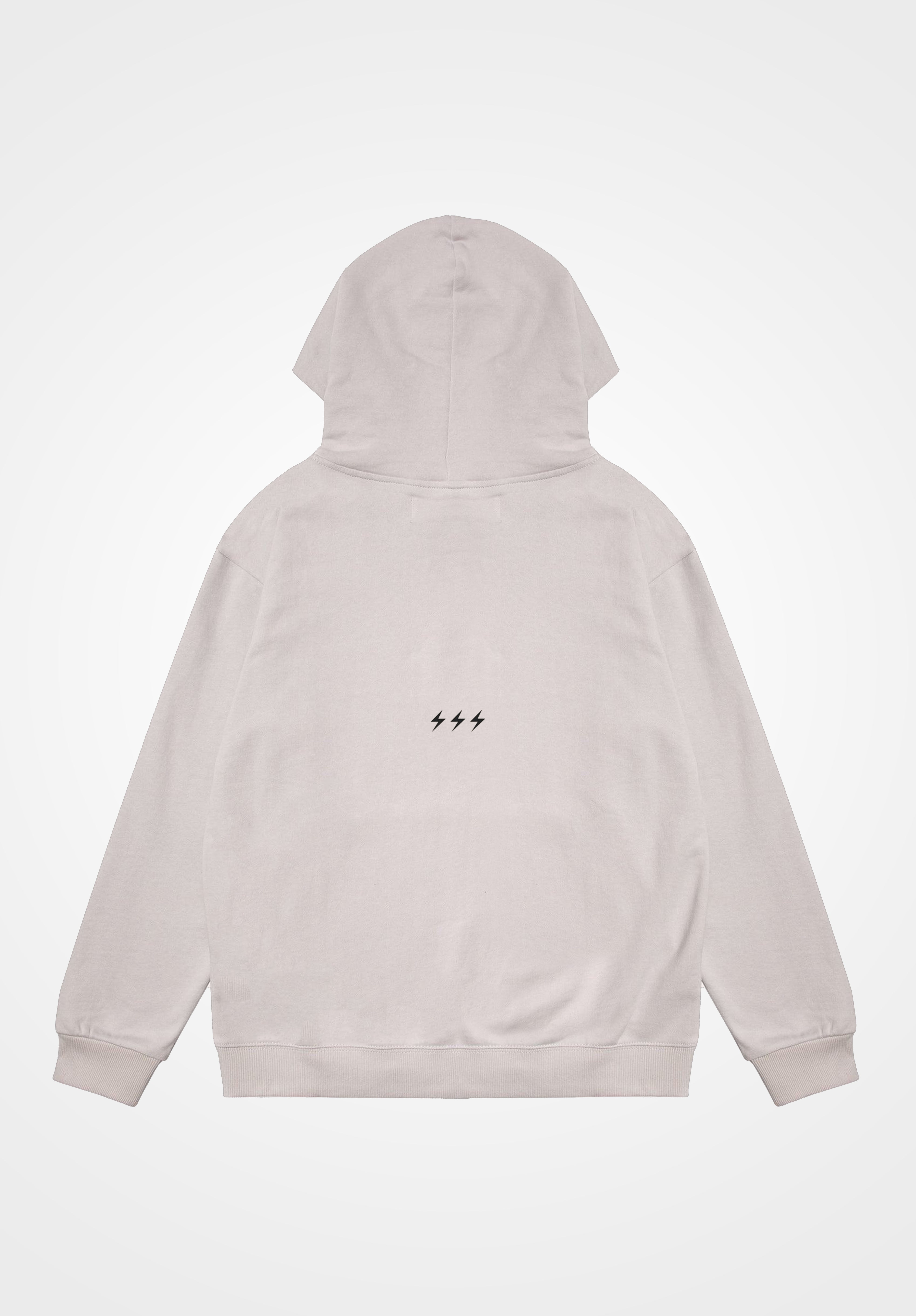 Seek Discomfort Bone Mountain Outline Hoodie