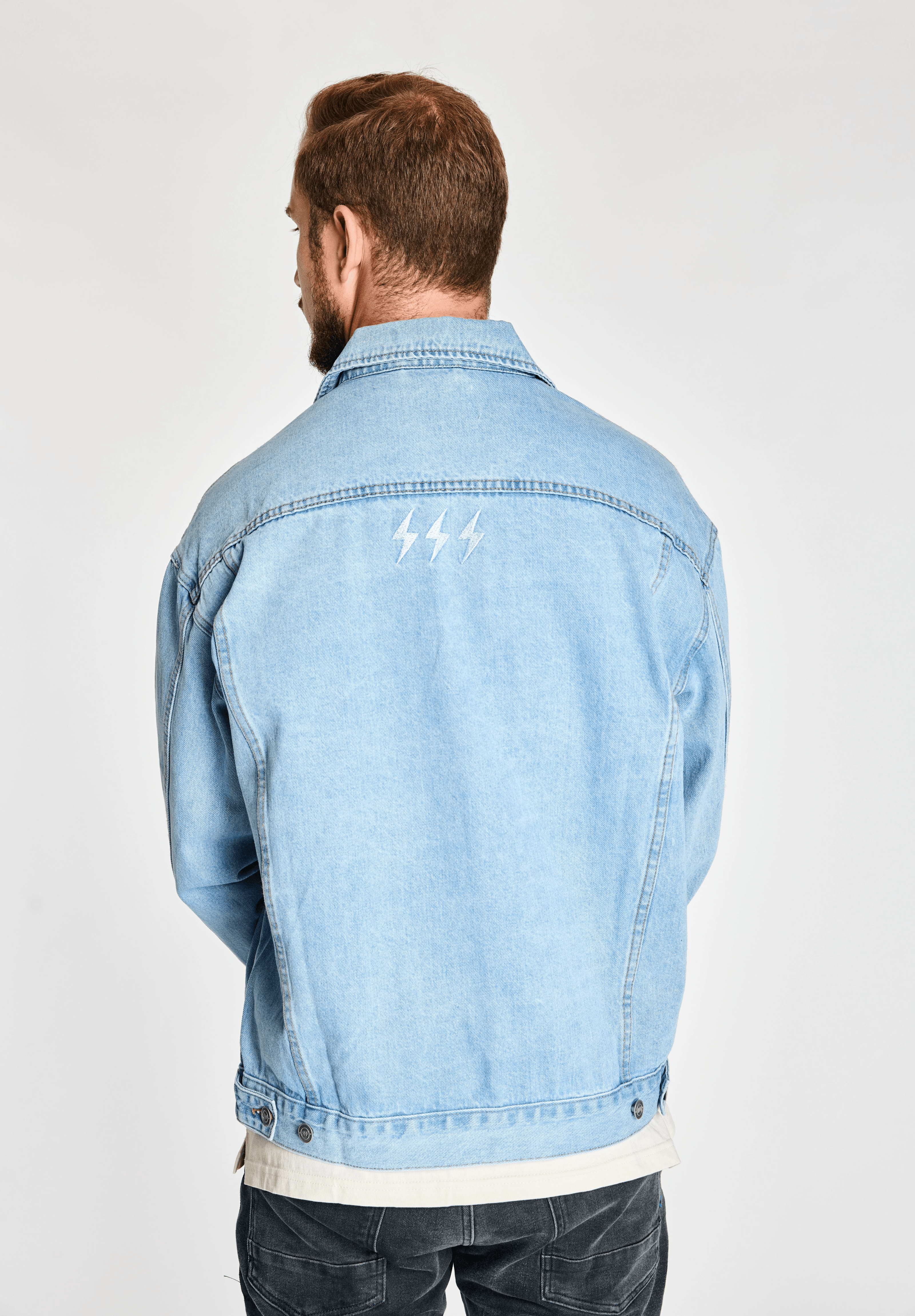 Seeker Light Wash Denim Jacket - Seek Discomfort