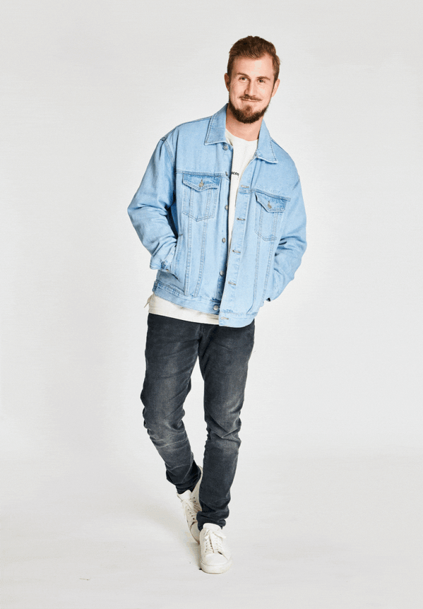 Denim jacket outfit men | Mens casual outfits, Mens outfits, Denim jacket  men